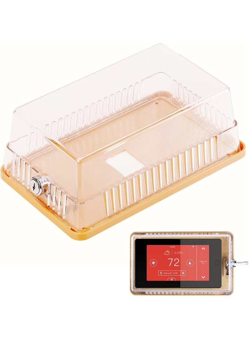 ZILCO Thermostat Guard Box – Lockable Thermostat Cover (RK) “Secure Your Thermostat – Protect & Monitor with Ease” - Image 3
